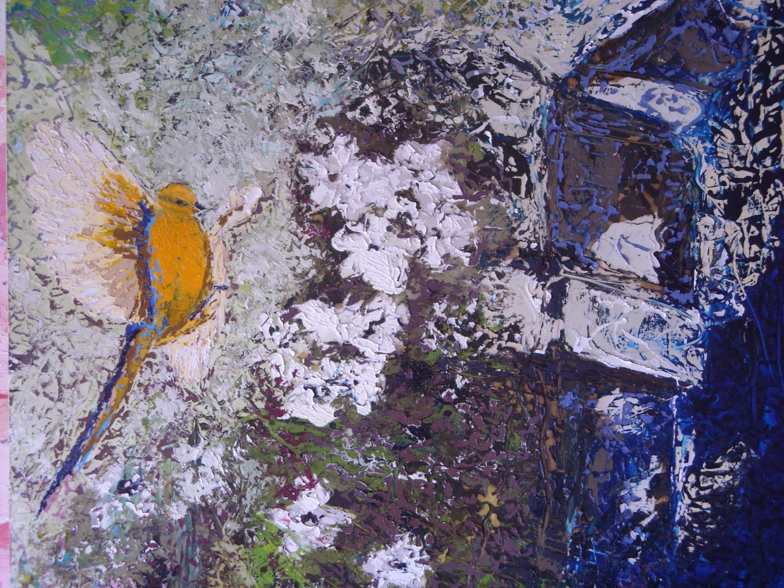 le-colibri-45x50cm-huile-sur-papier