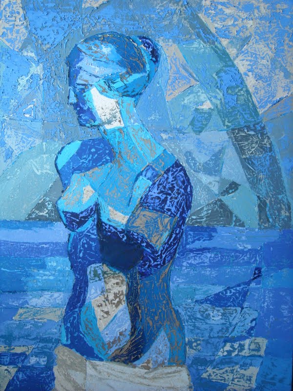 aphrodite-70x50cm-huile-sur-papier