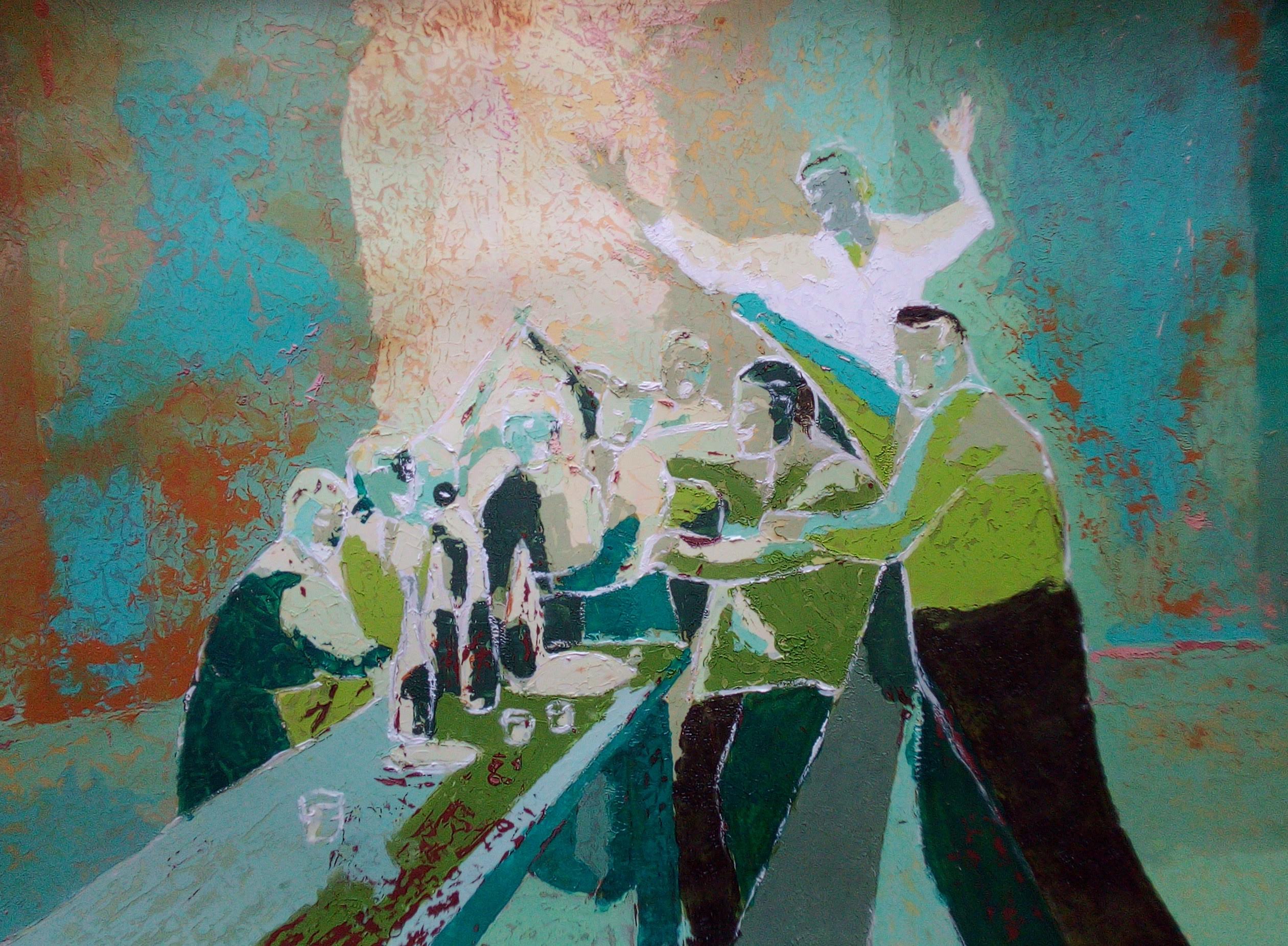 la-fete-huile50x70cm